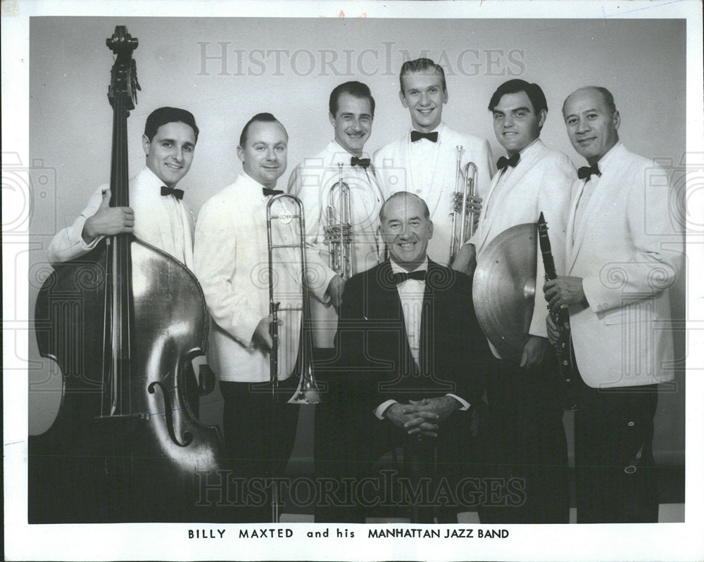 1967 Press Photo Billy Maxted Manhattan jazz band Music - Historic Images
