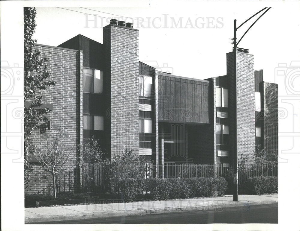 1980 Press Photo Buyer Condominium Halsted Floor Plans - Historic Images