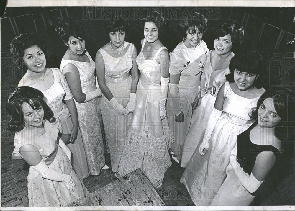 1966 Press Photo Queen Denver American Forum Girl Win  - Historic Images
