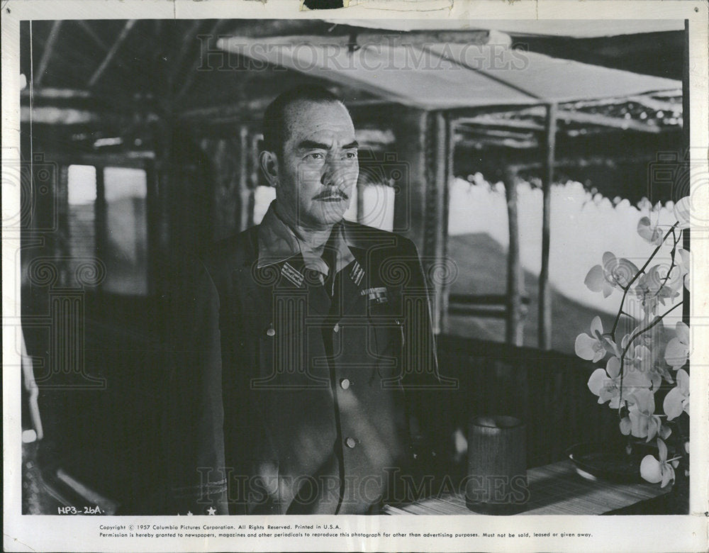 1958 Sessue Hayakawa Bridge River Kwai Play-Historic Images