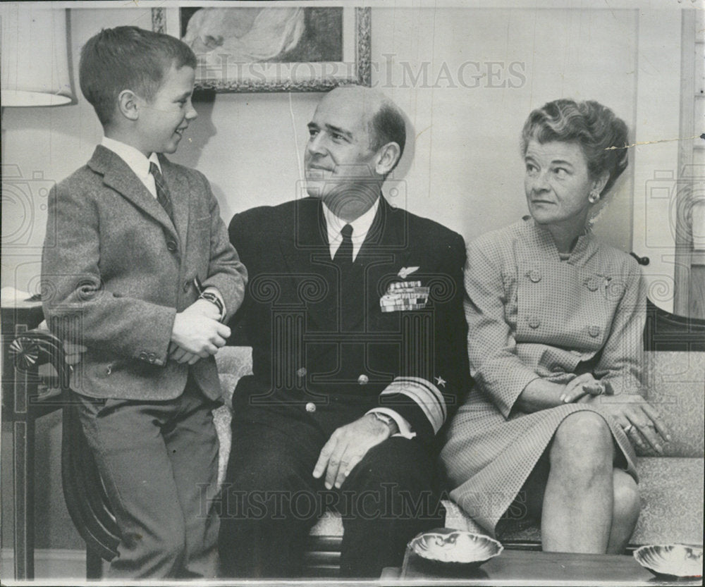 1965 Press Photo John Hyland Florence Whiting Virginia - Historic Images