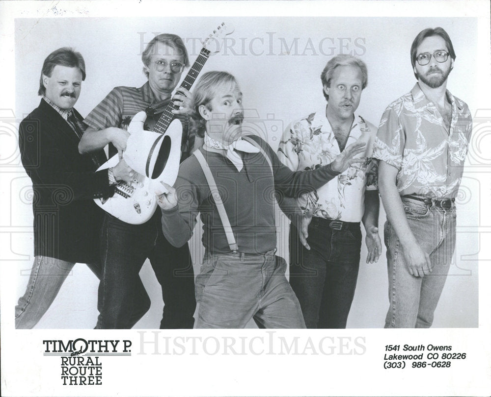 1987 Press Photo Rural Route Three Timothy Irvin Jazz - Historic Images