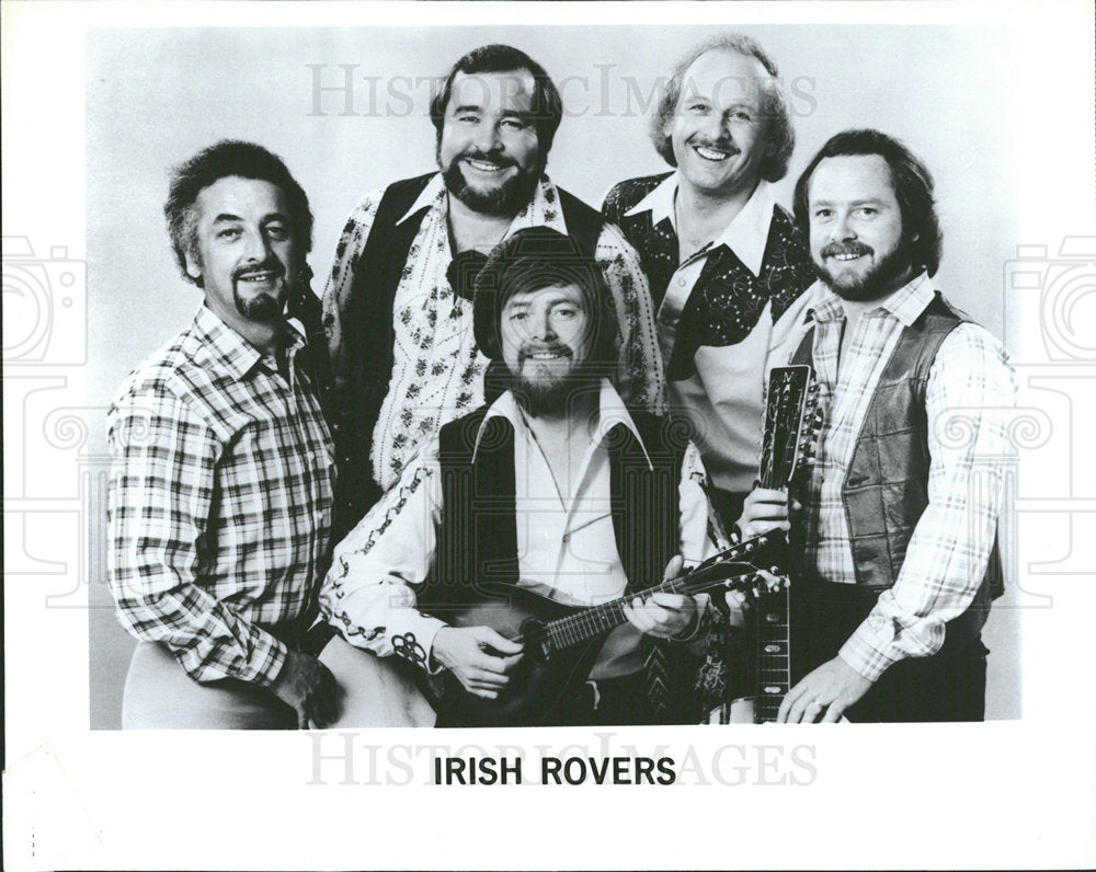 1988 Press Photo Irish Folk Group "Irish Rovers" - Historic Images