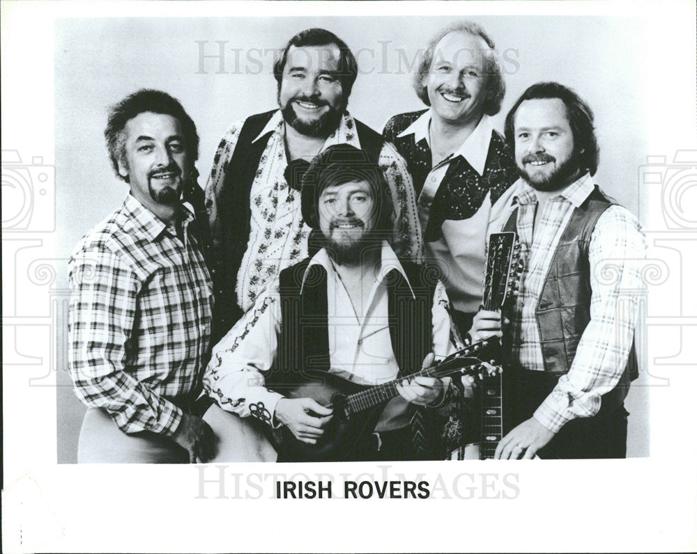 1988 Press Photo Irish Folk Group "Irish Rovers" - Historic Images