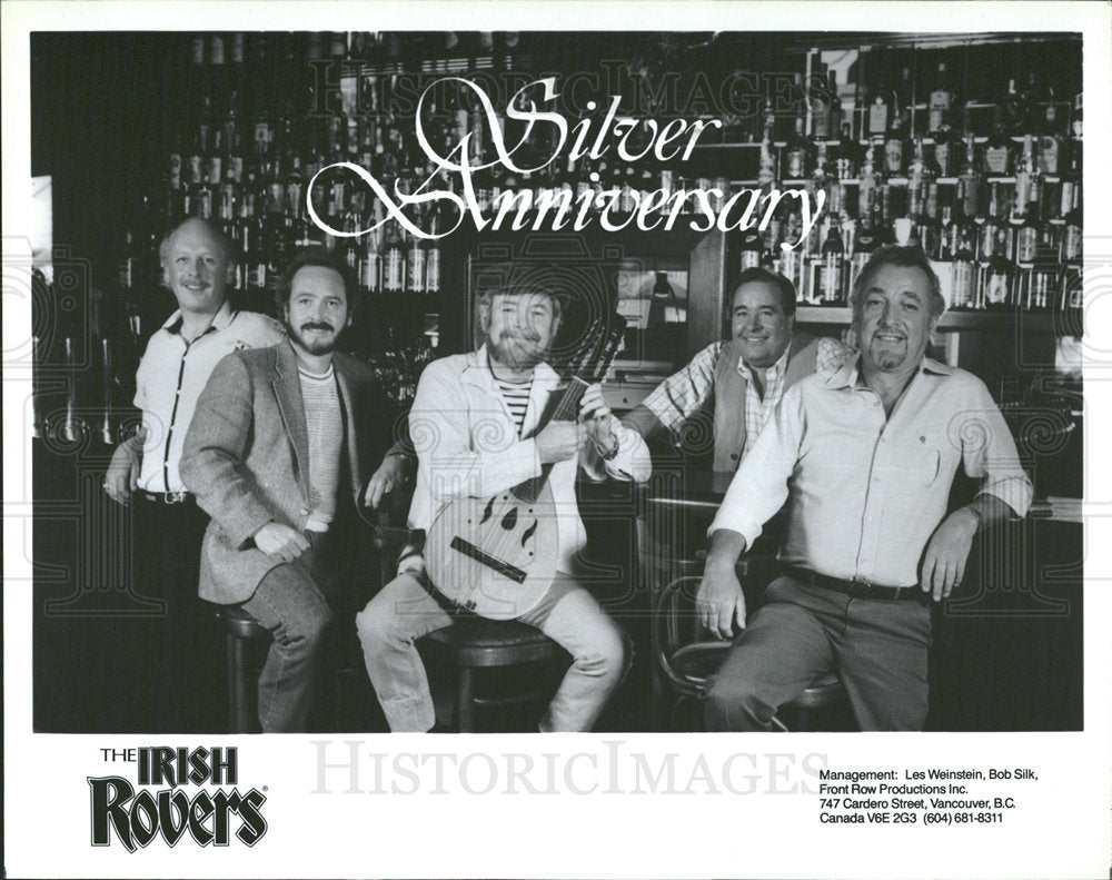 1982 Press Photo Irish Rovers Canadian Irish folk group - Historic Images