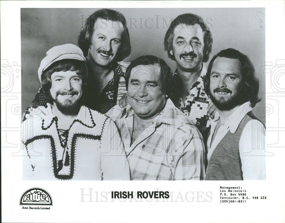 1989 Press Photo Irish Rovers Shel Silverstein American - Historic Images