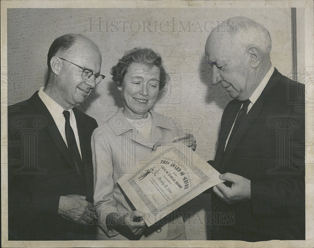1966 Press Photo Dr William Rose Judicial Greeley Irwin - Historic Images