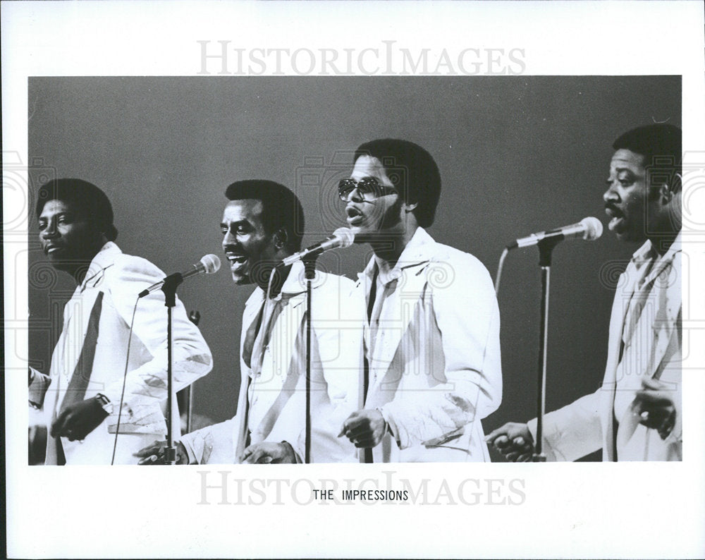 1977 Press Photo Impressions Sammy Fender Reggie Torian - Historic Images