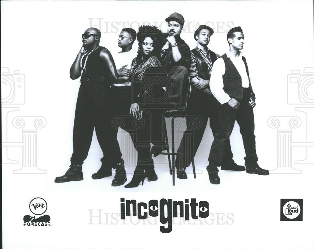 1994 Press Photo Incognito Jazz Music Band Group Mich - Historic Images