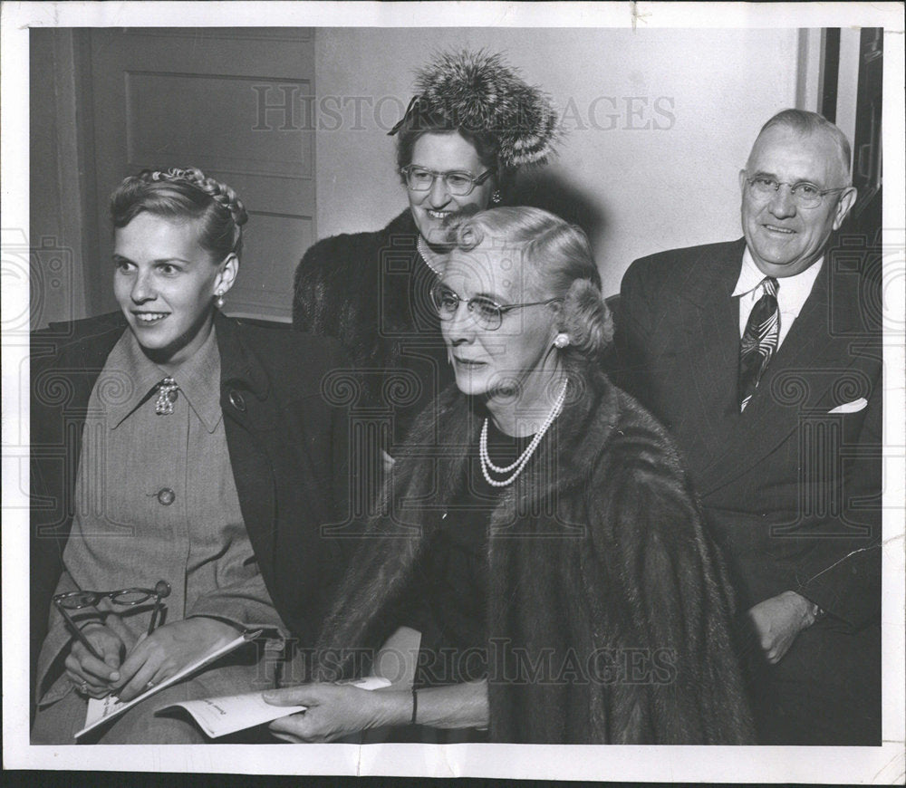 1950 Mrs Walter Koelbel Carl Norgen Ireland-Historic Images