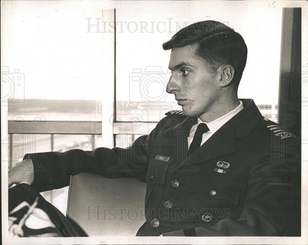 1967 Press Photo Joseph J. Kruzel Cadet Honor Committee - Historic Images