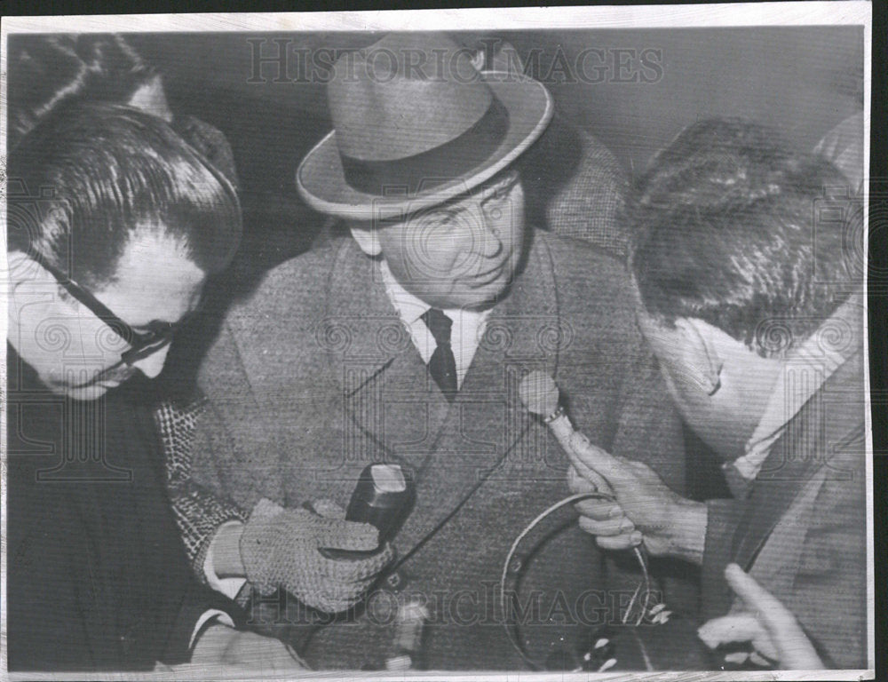 1961 Press Photo Hans Kroll Cologne Nikita Krushchev   - Historic Images