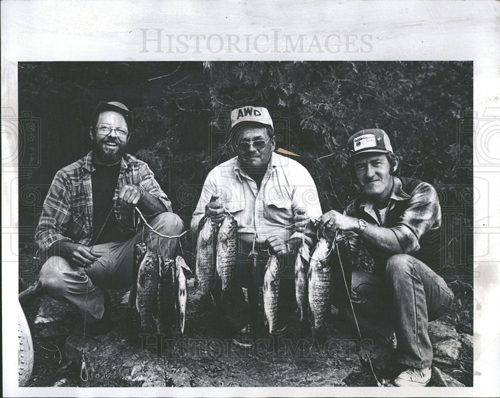 1976 Press Photo Gary Cox American Fisherman Chicago - Historic Images