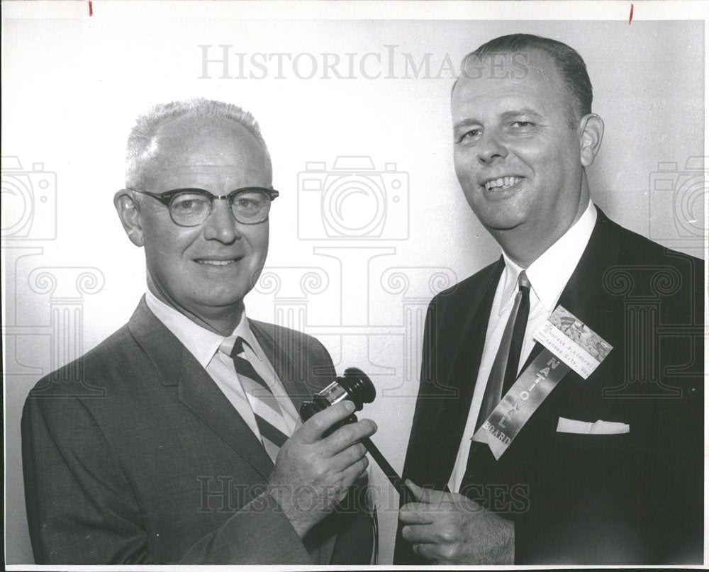1961 Press Photo  Richard Nelson Horce Kimbrell Goodwil - Historic Images