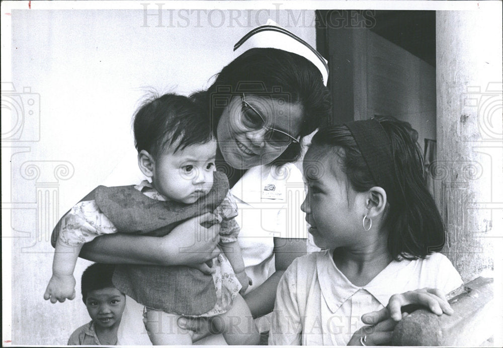 1966 Press Photo Lorette Heights Miss Hanh Nang Denver - Historic Images
