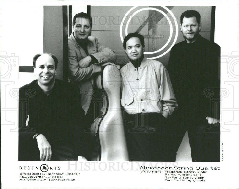 2000 Press Photo music group Alexander String Quartet - Historic Images