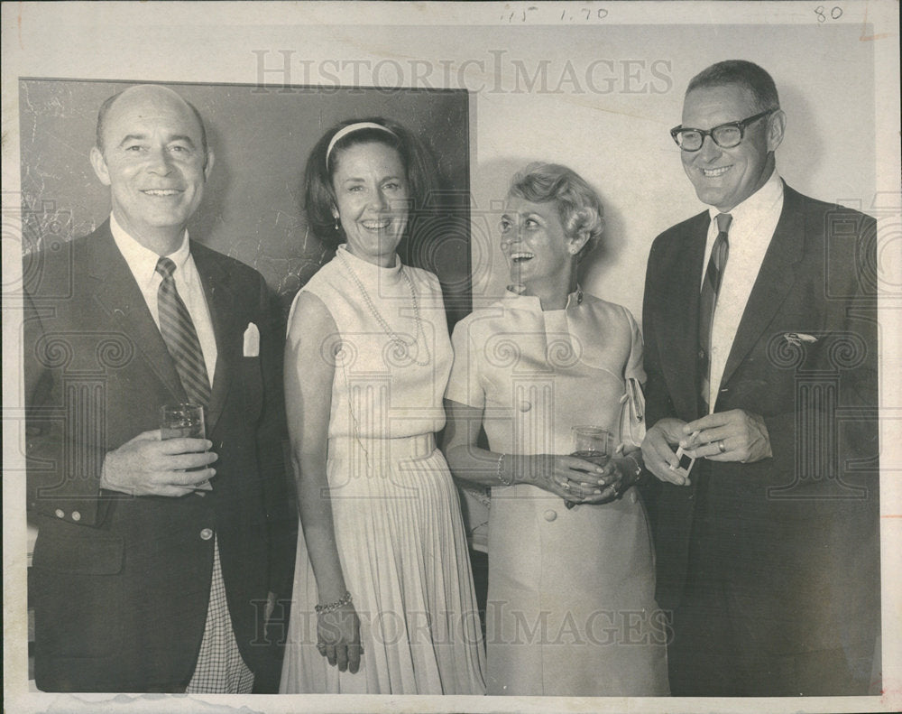 1970 Press Photo William Cazart Melvin Johnson Daniel  - Historic Images