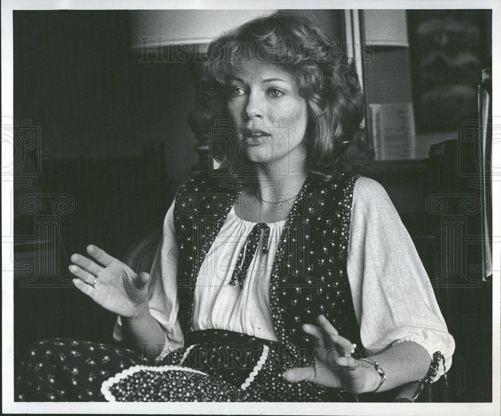 1979 Press Photo Tracy Andrus, daughter of Interior Sec - Historic Images