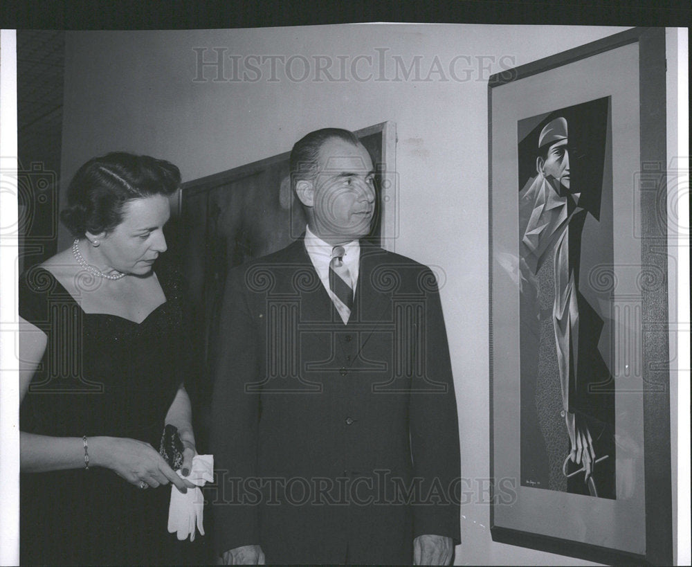 1954 Caysner Hegner Photographer Dean Wife-Historic Images