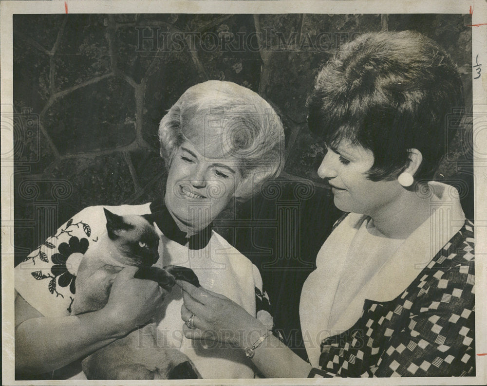 1968 Press Photo Mrs. William T. Ahlborg Socialite  - Historic Images