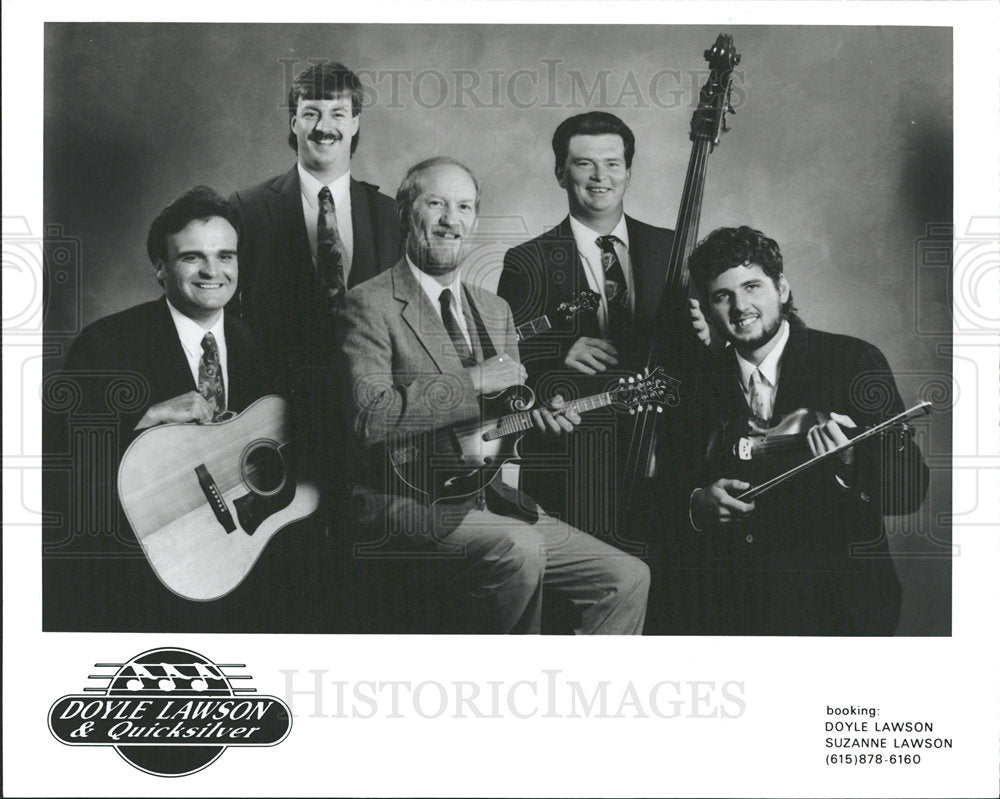 1995 Press Photo Doyle Lawson and Quicksilver - Historic Images