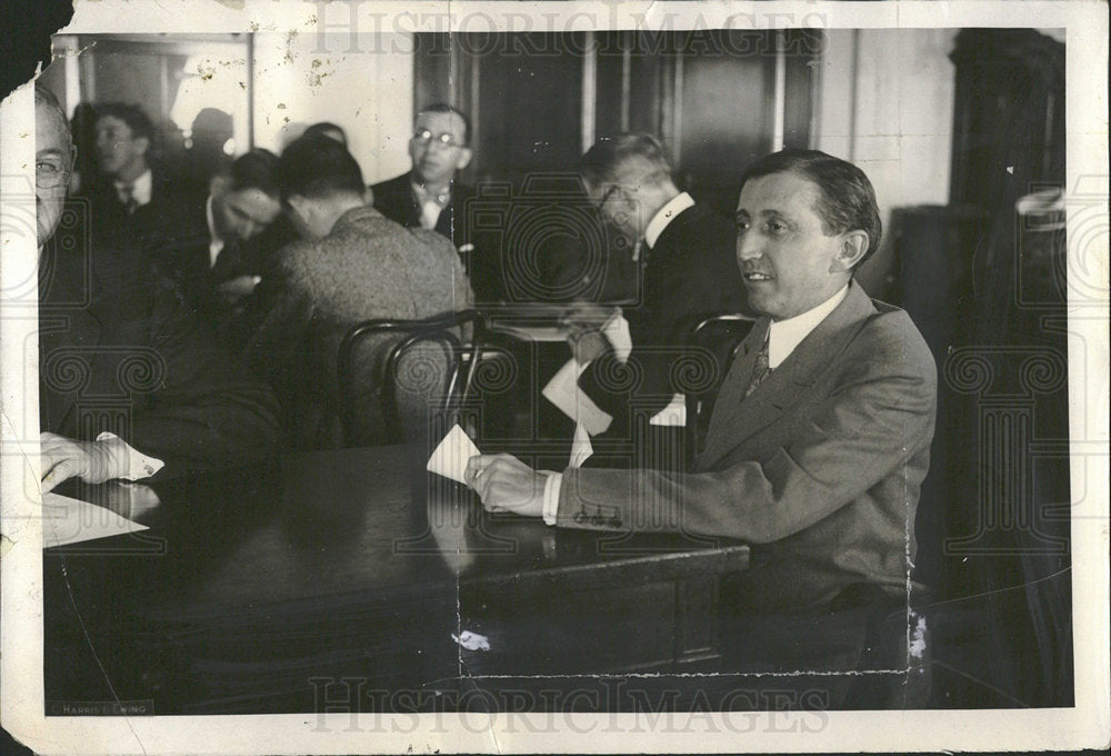 1932 Press Photo Will H. Hays former postmaster general - Historic Images