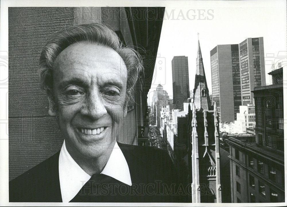 1973 Press Photo Sir Robert Helpman ballet dancer - Historic Images