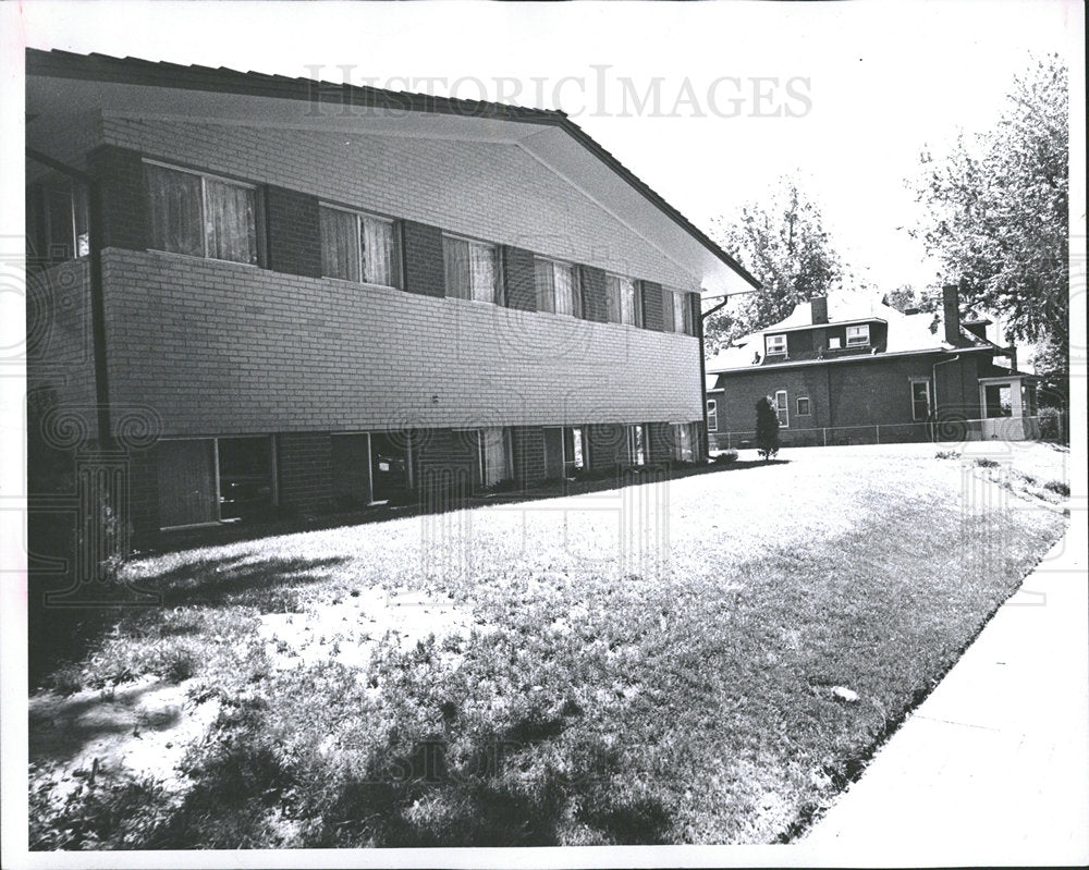 1964 Press Photo Architectural styles east Denver home - Historic Images