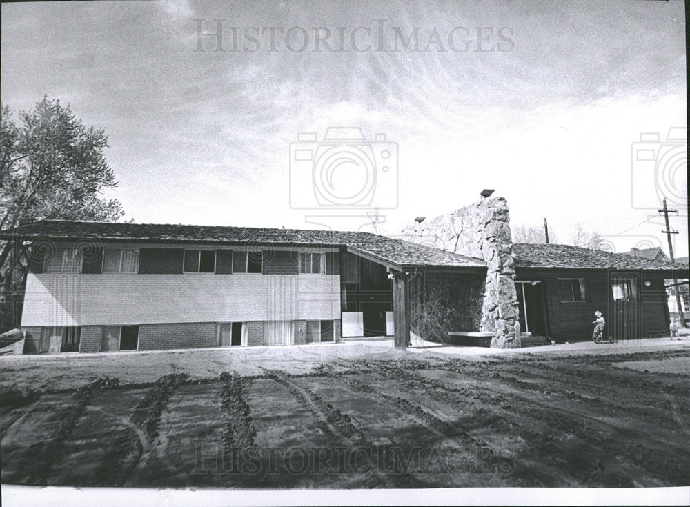 1962 Press Photo Dr Louis Hall home Albion Work plotted - Historic Images