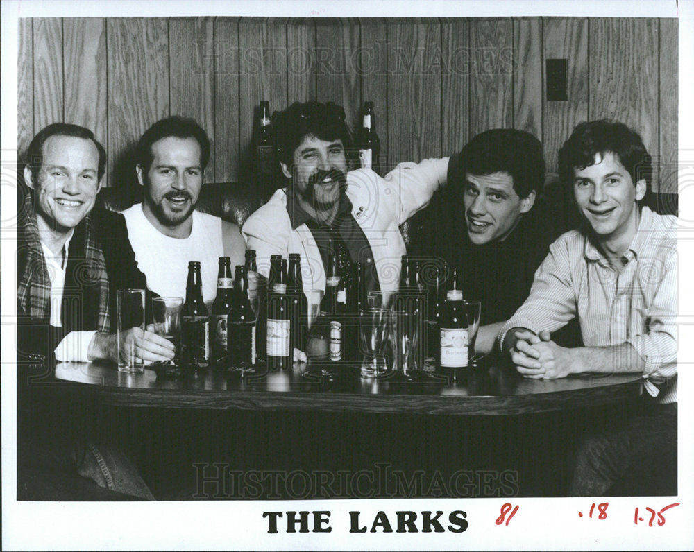 1985 Press Photo Steve Anderson Bob Eustrace David  - Historic Images