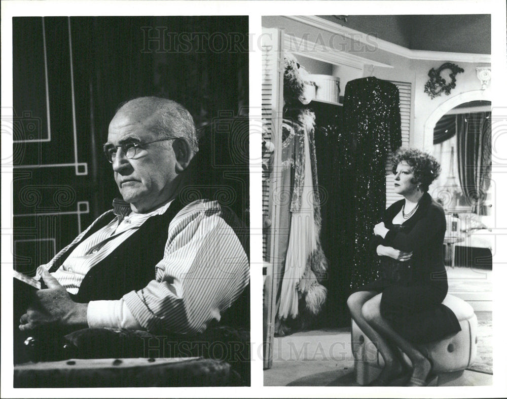 1993 Press Photo Bette Midler Madame Rose Gypsy Zadan  - Historic Images