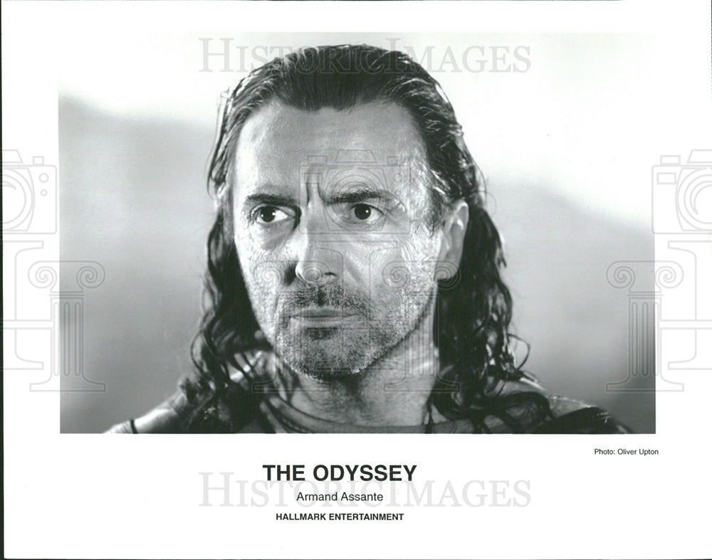 1997 Press Photo The Odyssey Armand Assante Hallmark  - Historic Images
