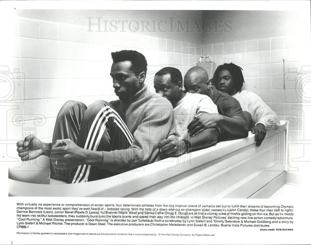 1993 Press Photo Leon Robinson American Film Actor  - Historic Images