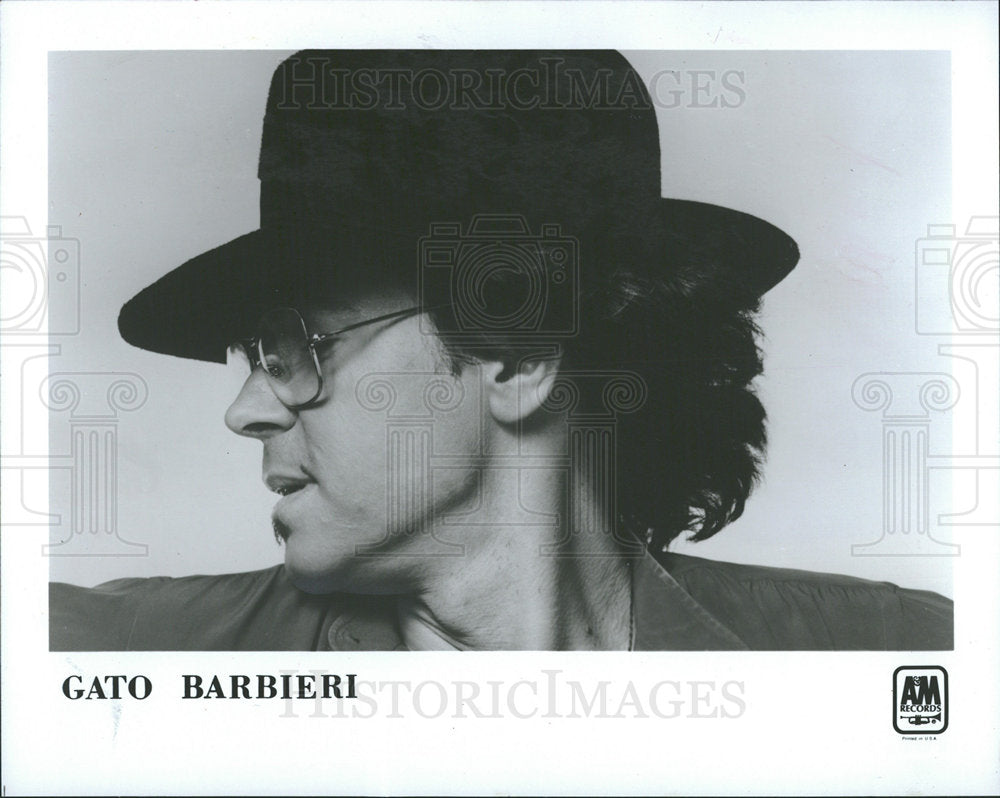 1979 Press Photo Saxophonist Gato Barbieri - Historic Images
