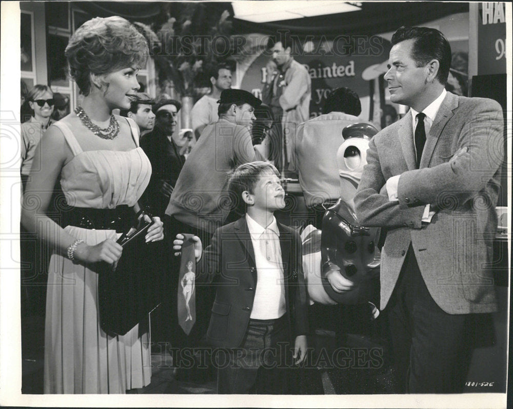 1963 Press Photo Ronny Howard Courtship Eddie's Father - Historic Images