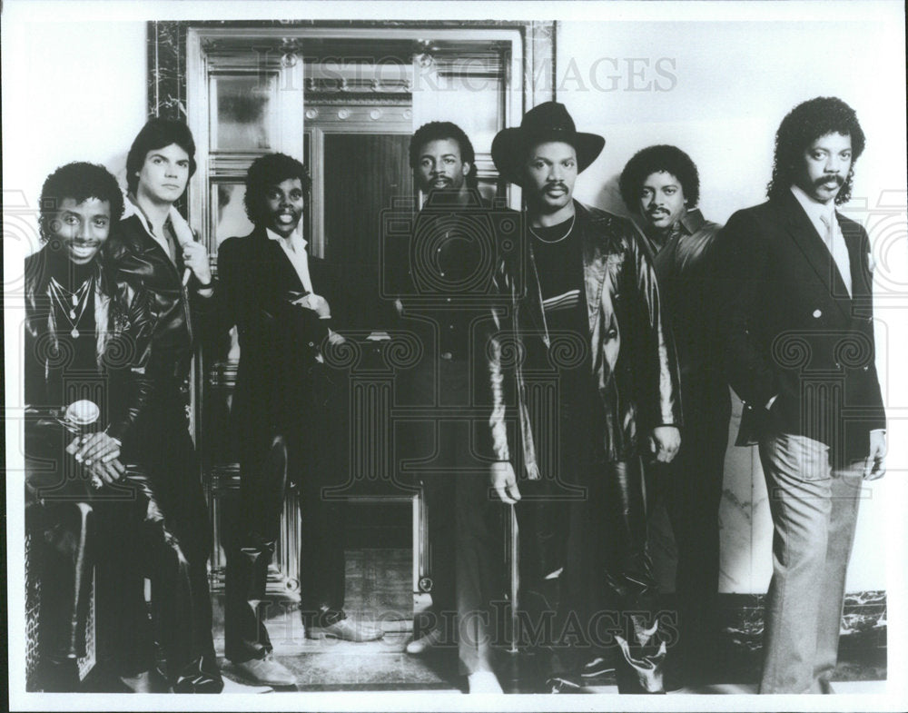 1983 Press Photo Dazz Band R&amp;B Grammy award-winner - Historic Images