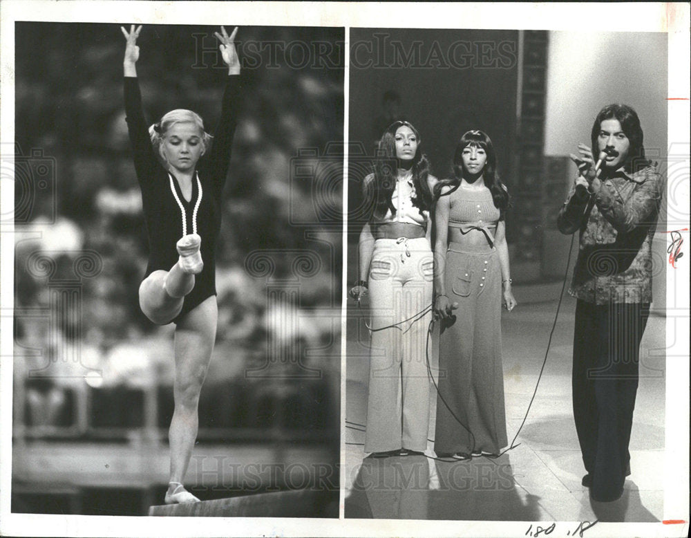 1973 Press Photo Rock Group Dawn - Historic Images