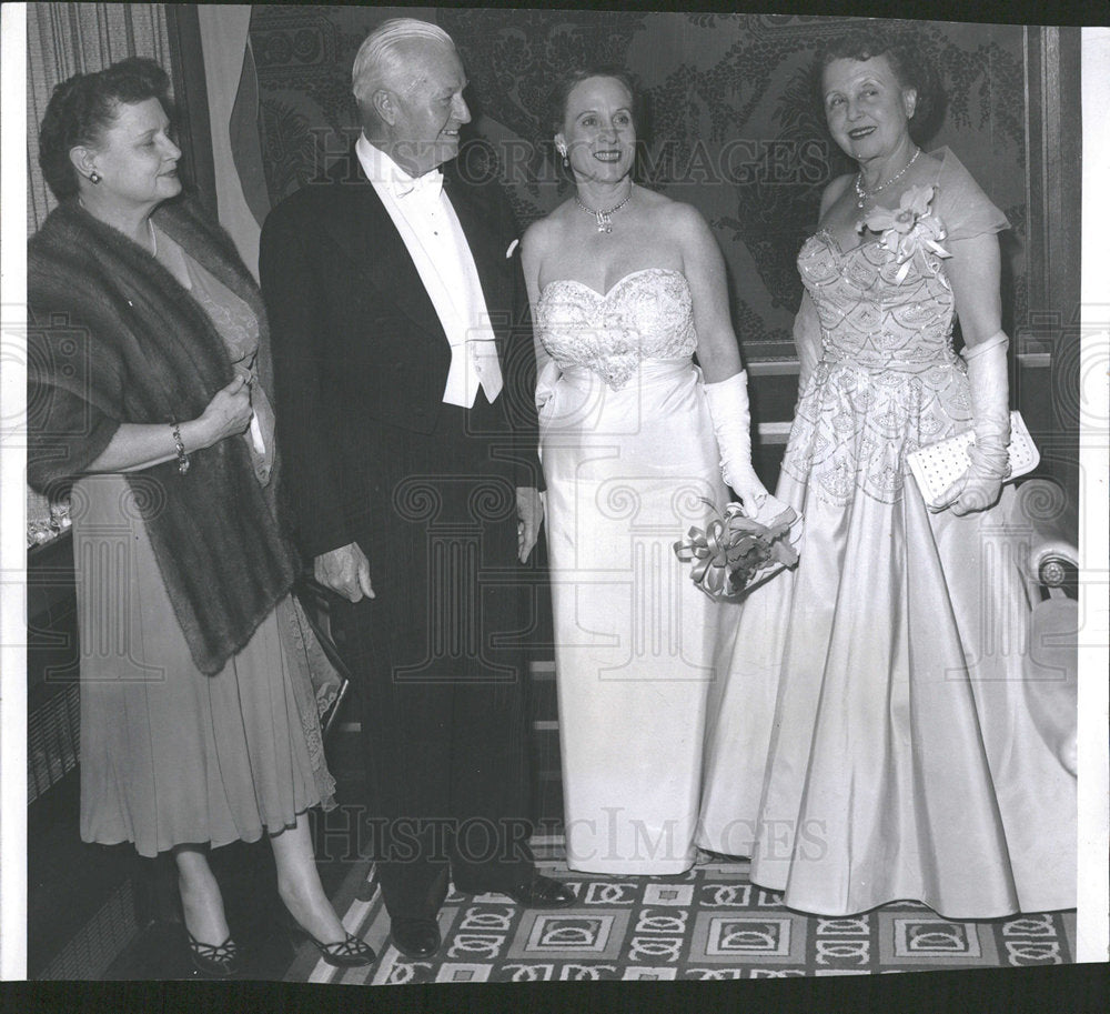 1954, Denver Club President Fred Lake Ball - RRY05677 - Historic Images