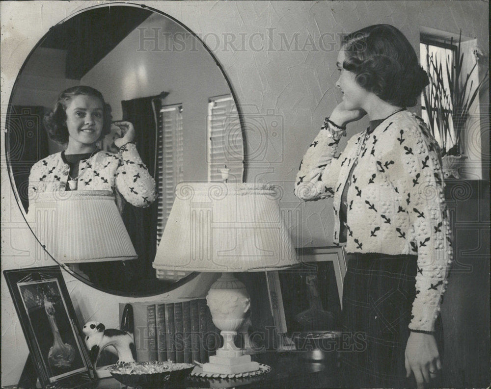 Press Photo Mrs. Wilbur Lakas - Historic Images