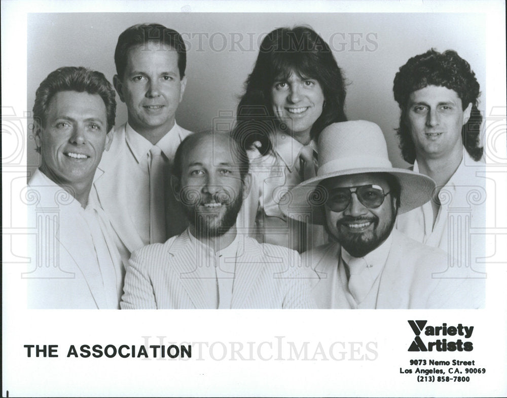 1987 Press Photo The Association Pop Music Band - Historic Images