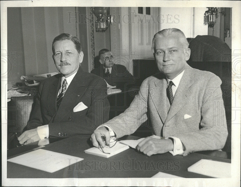 1932 Press Photo Patrick J. Hurley War Secretary   - Historic Images