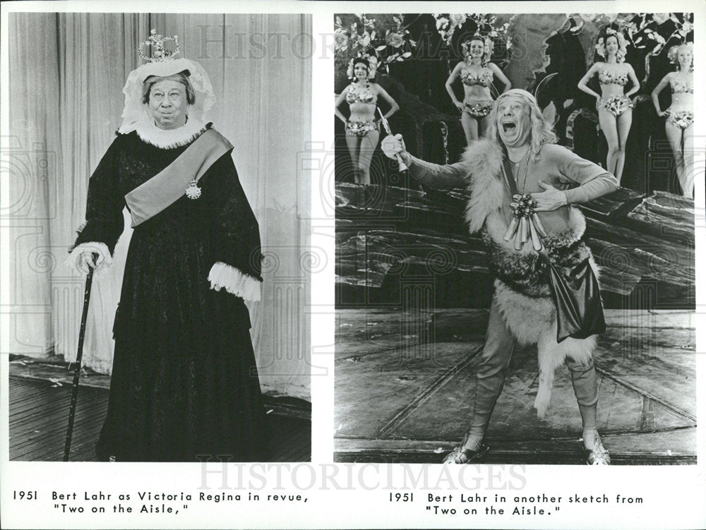 1965 Press Photo Bert Lahr Comedy Character Actor - Historic Images