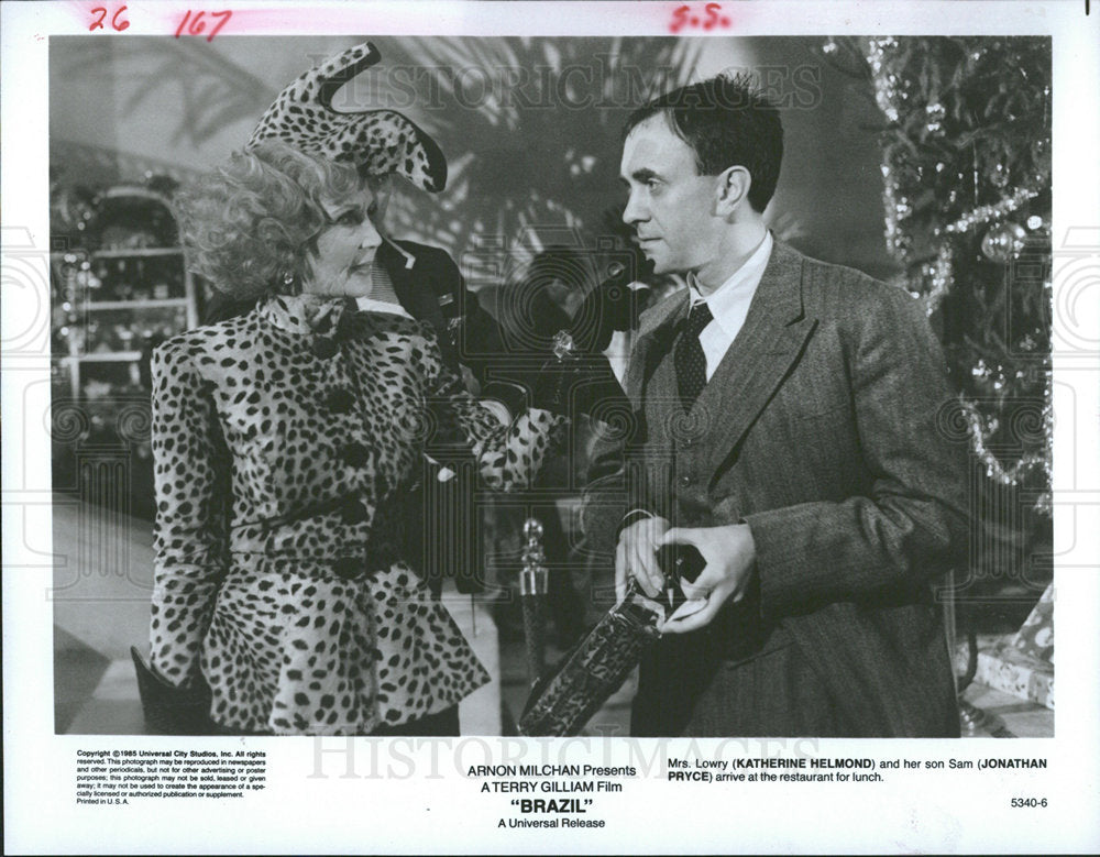 1986 Press Photo Actress Katherine Helmond - Historic Images