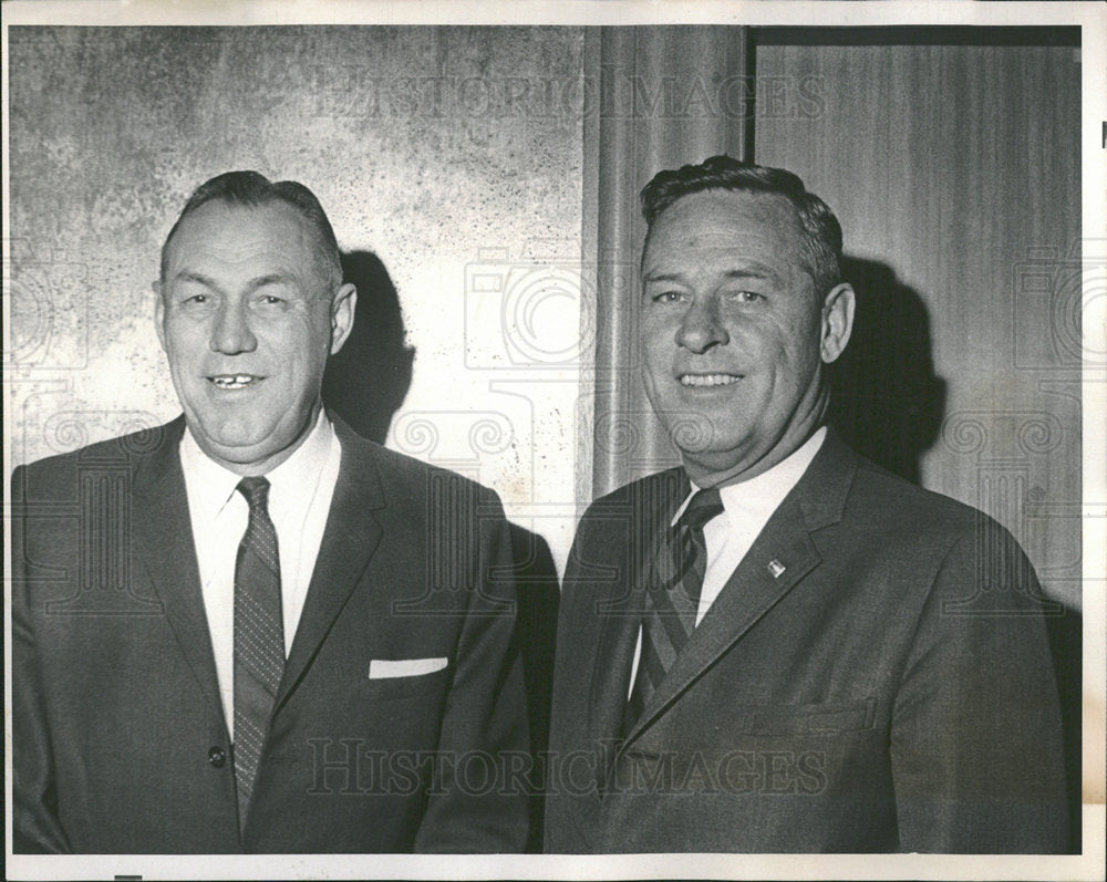 1967 Photo German Football Contractor Walter Hellmich - Historic Images