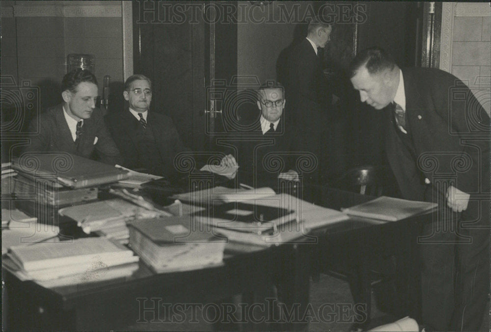 Press Photo C.W. Helsen, Attorneys - Historic Images