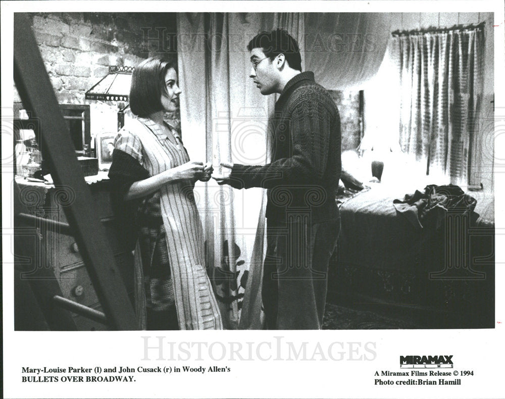 1994 Press Photo Parker Cusack Bullets Over Broadway - Historic Images