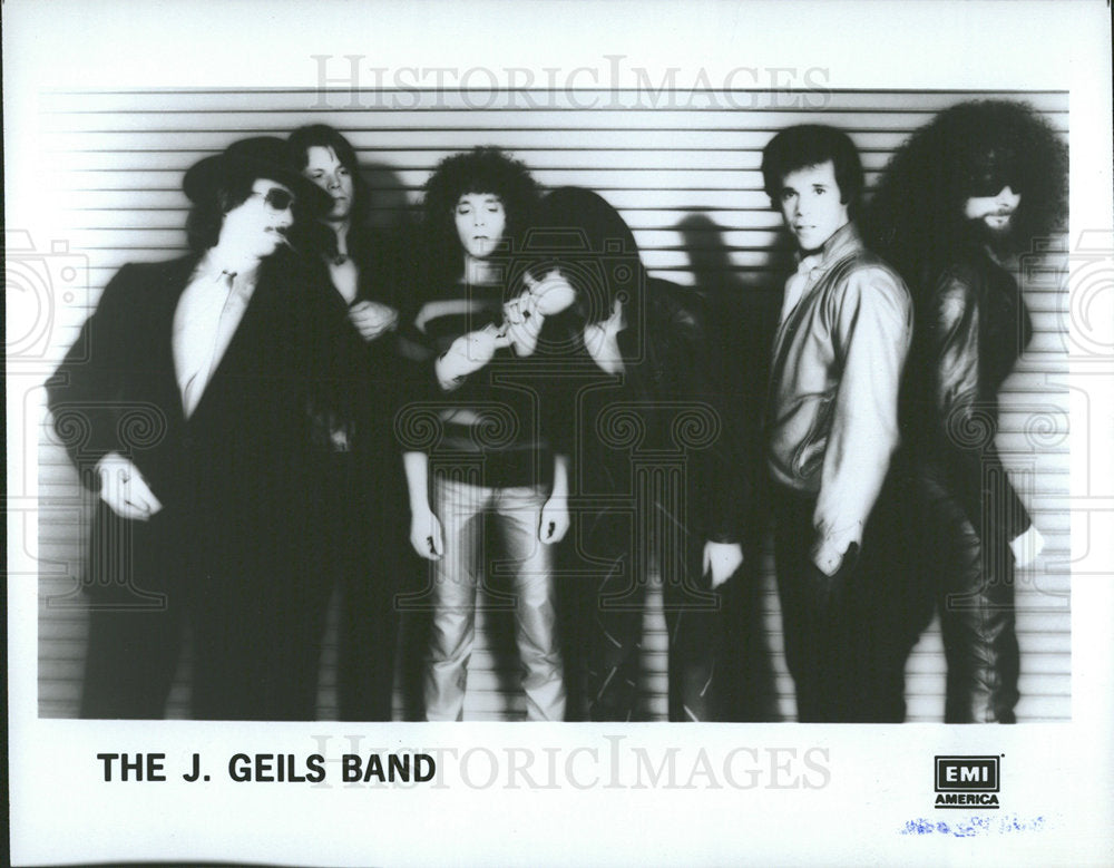 1982 Press Photo The J. Geils Band - Historic Images