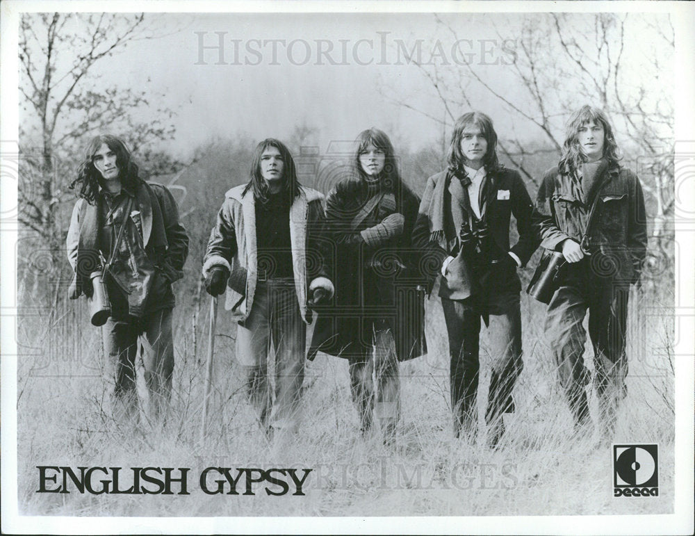 1972 Press Photo English Gypsy - Historic Images