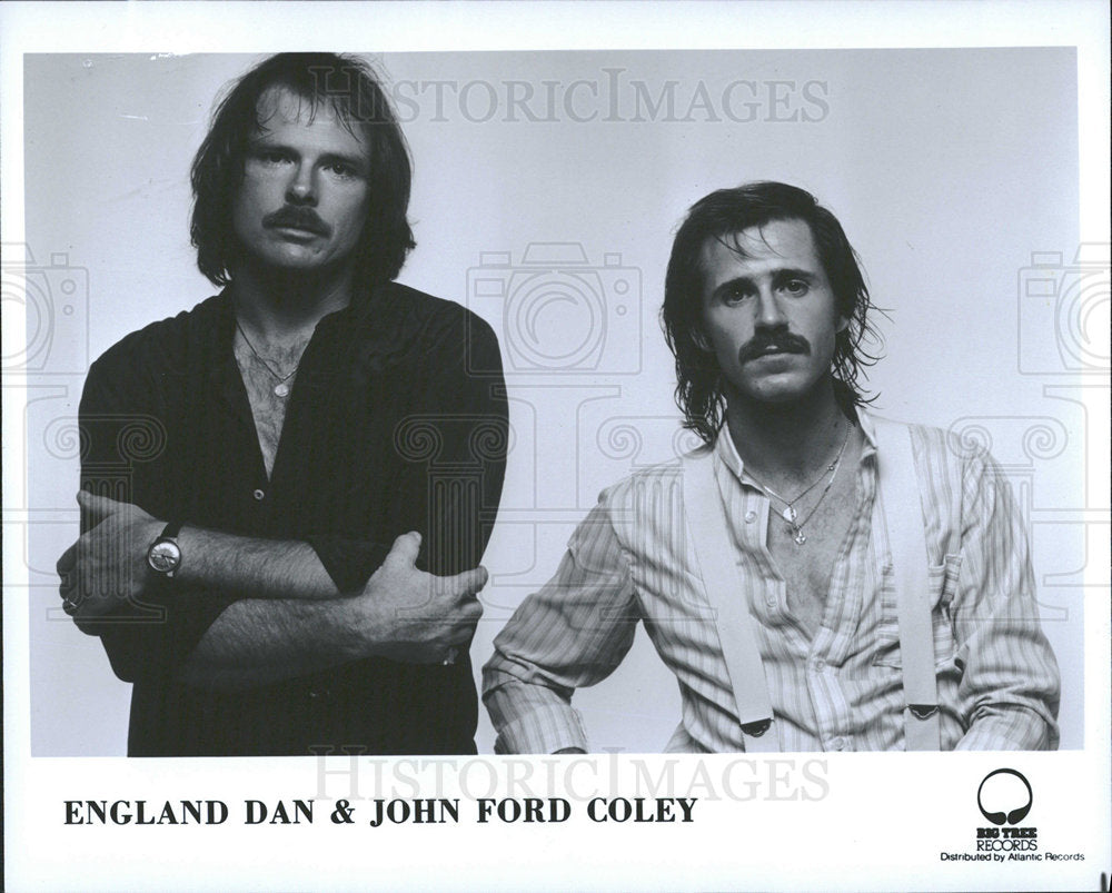 1979 Press Photo England Dan &amp; John Ford Coley music - Historic Images