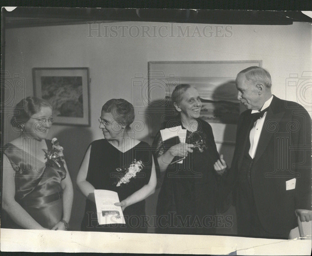 1937 Press Photo Opening Museum University Colorado - Historic Images